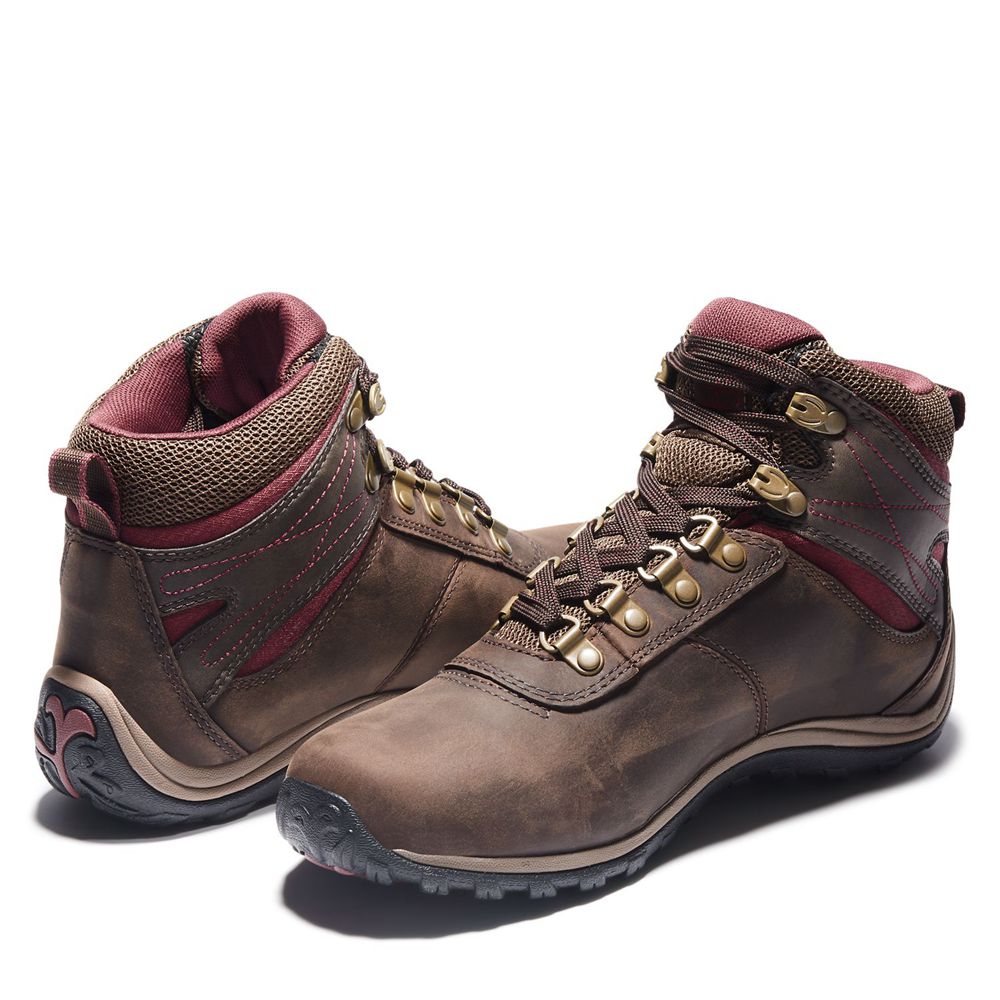 Bocanci De Drumeție Timberland Dama Maro - Norwood Mid Waterproof - Romania - CVUYSP613